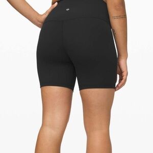 Lululemon black align shorts 6”